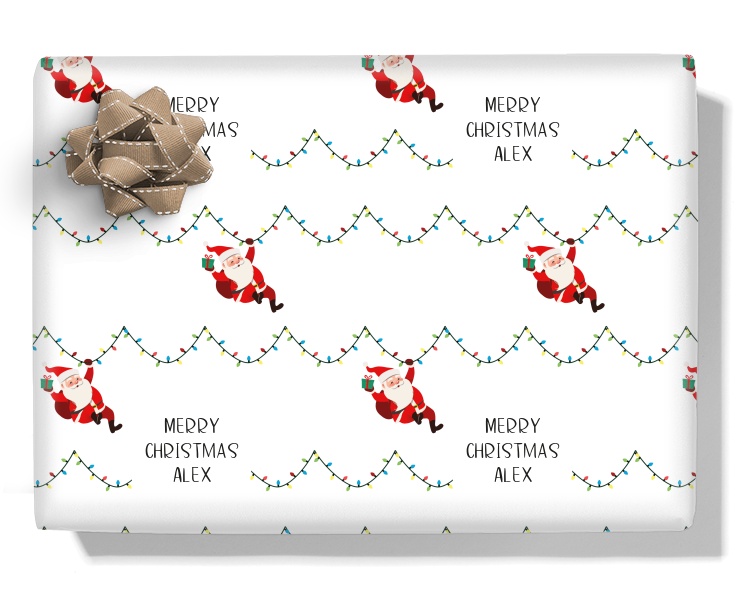 Santa Fairy Lights
