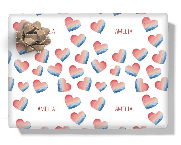 Watercolour Hearts