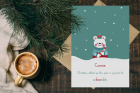Christmas Card With "Unbearable" Design